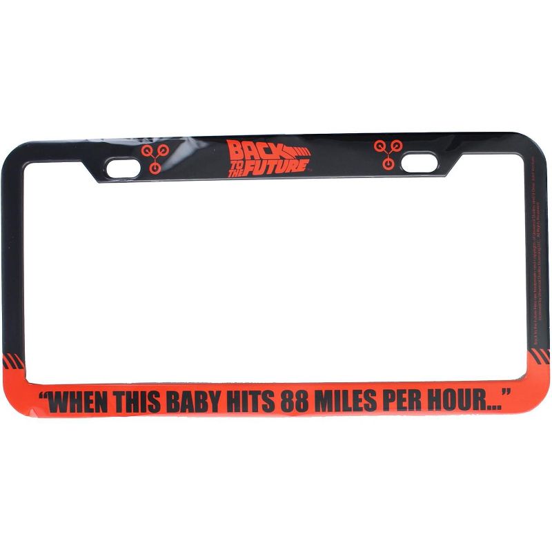 Factory Entertainment Back to the Future 88 MPH License Plate Frame