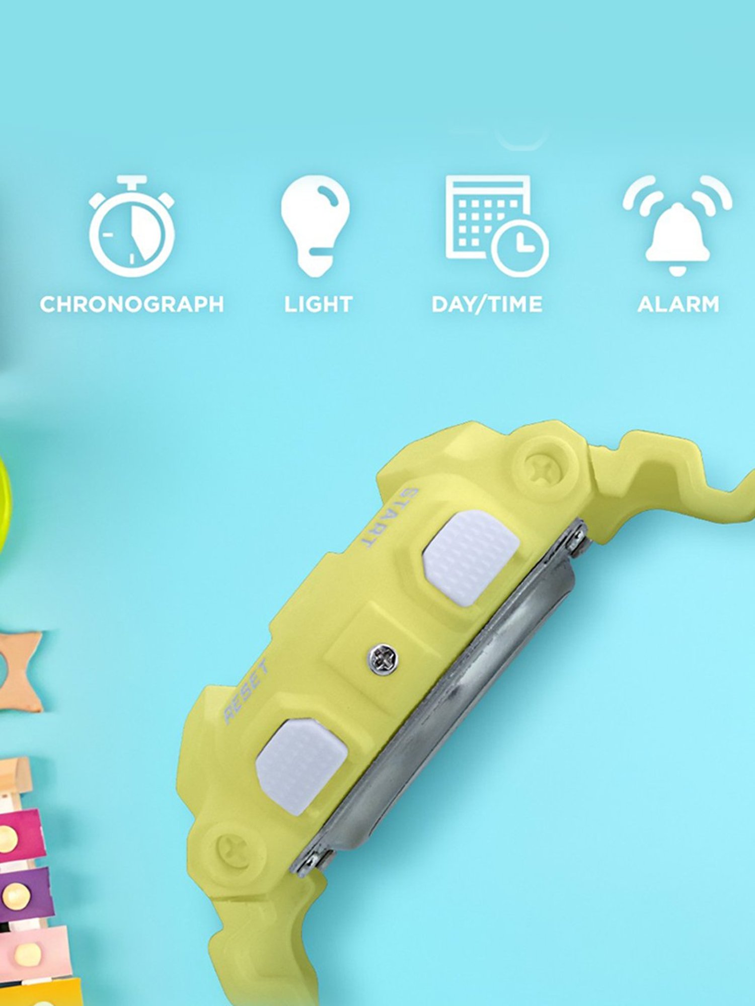 Zoop NS16017PP01 Unisex Digital Watch