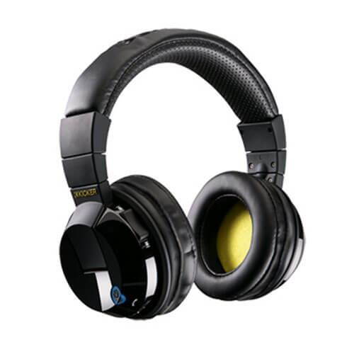 Kicker HP402BT Tabor Bluetooth Wireless Headphones (Black)