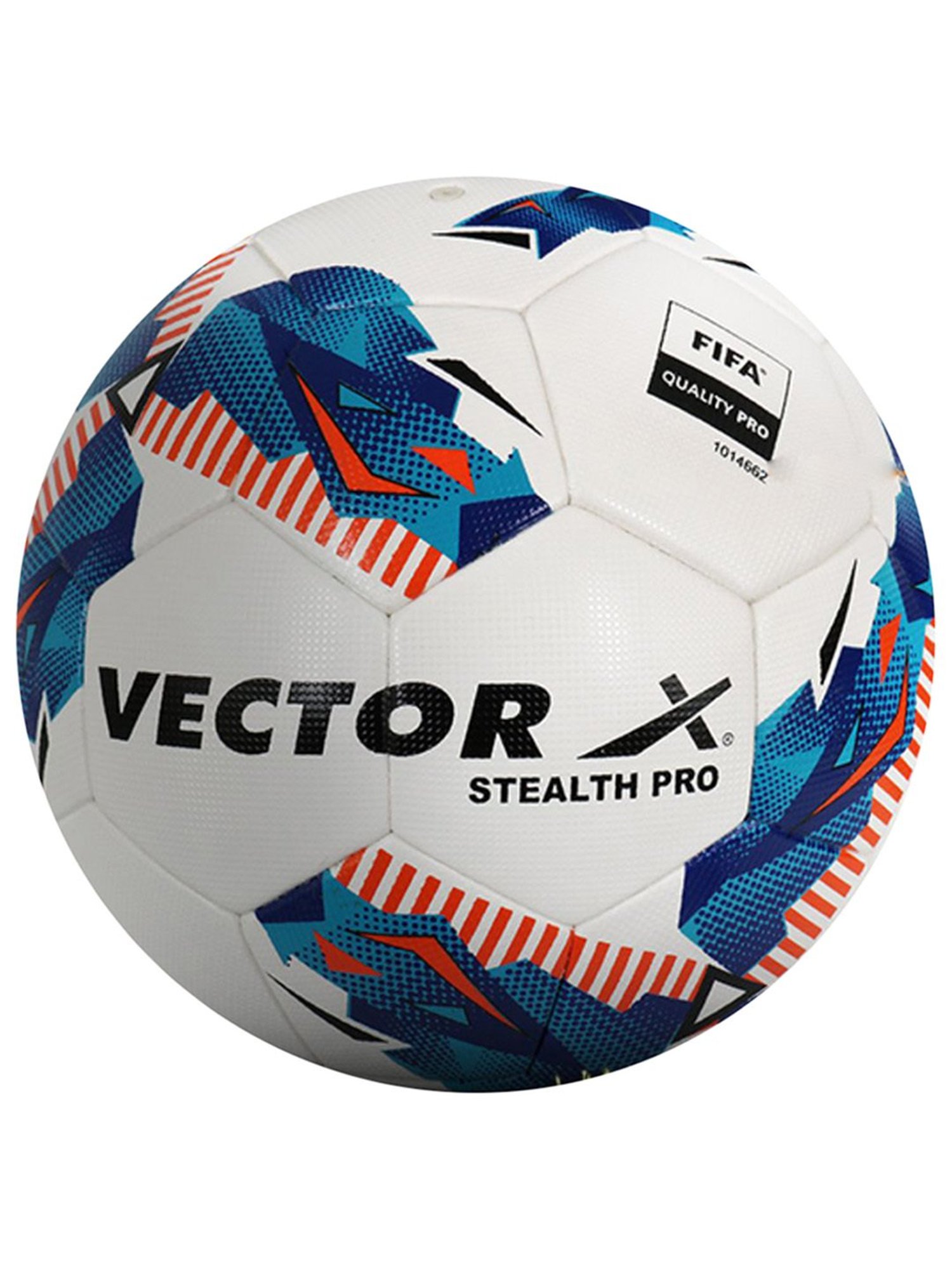 Vector X Stealth Pro FIFA Quality Pro PU Pasted Inflated Thermo Bonded Football (Multi) Size - 5