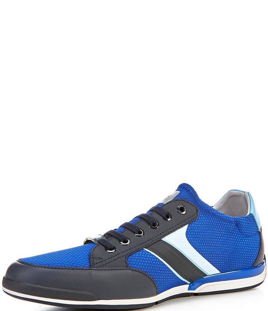 Hugo Boss Men's Saturn Stripe Mesh Sneakers