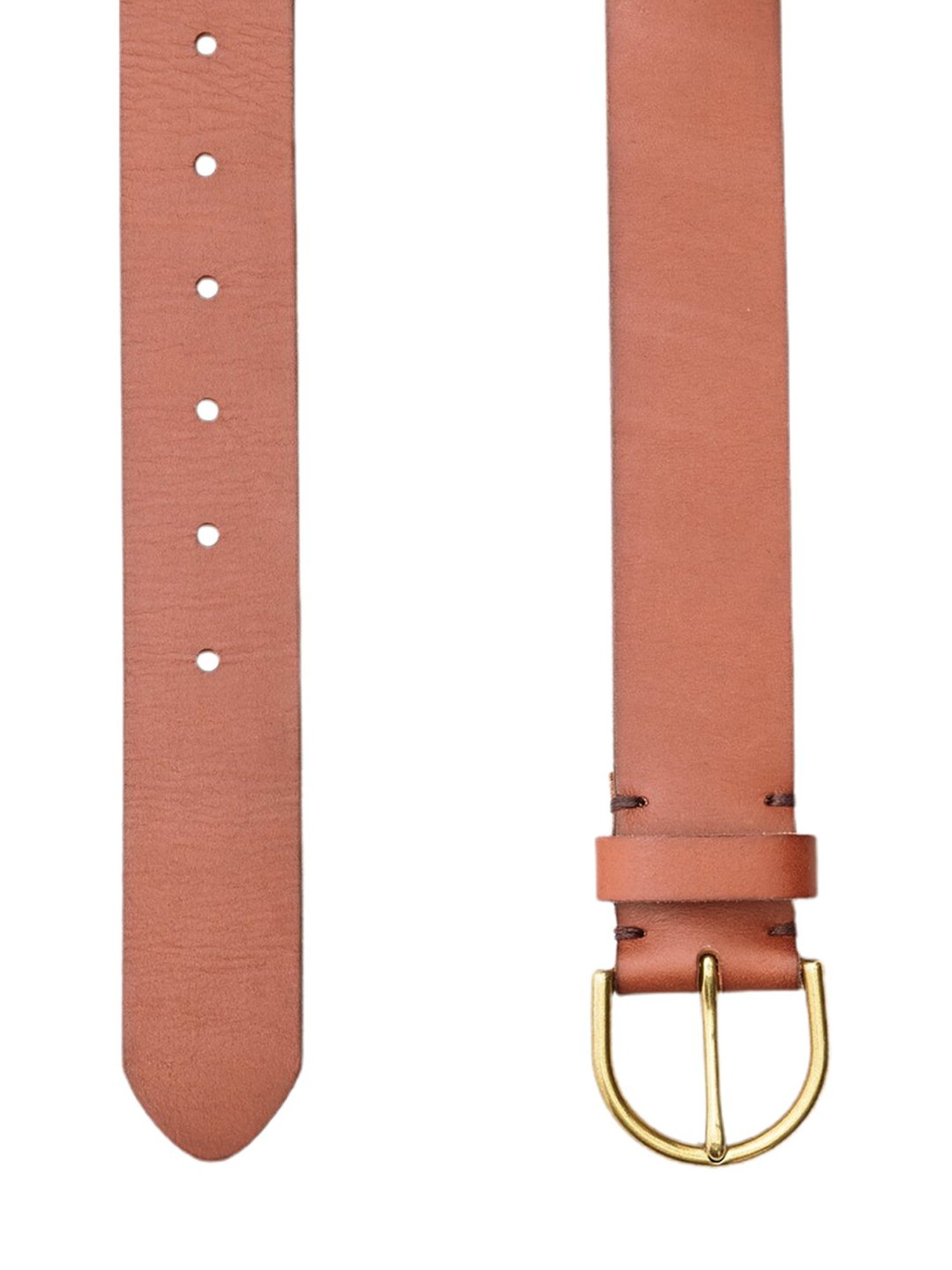 American Eagle Brown Leather Casual Belt for Women