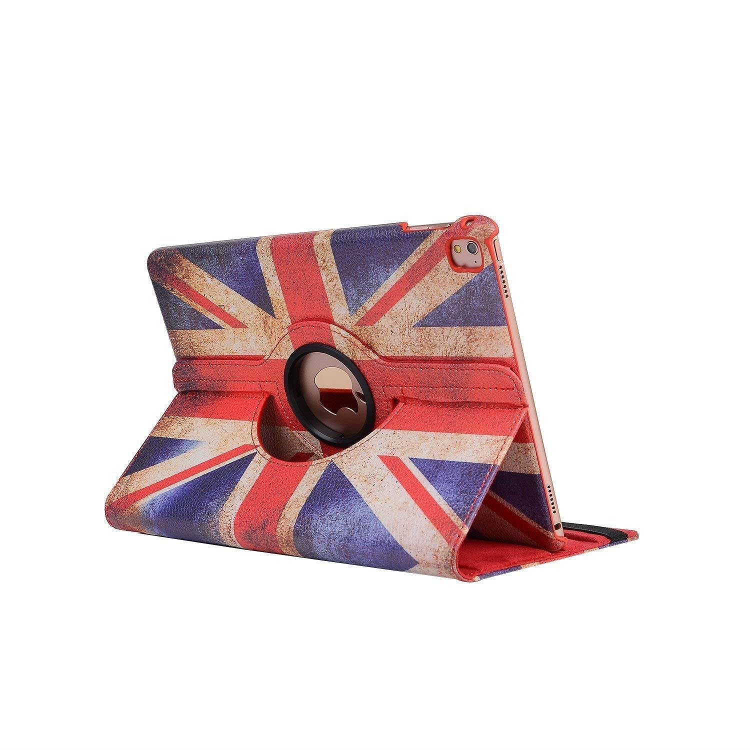 7.9 inch iPad Mini Case,TechCode New 360 Degrees Rotating Stand Smart Case Cover Polka Dot Pattern Case for iPad Mini 1 iPad Mini 2 iPad Mini 3