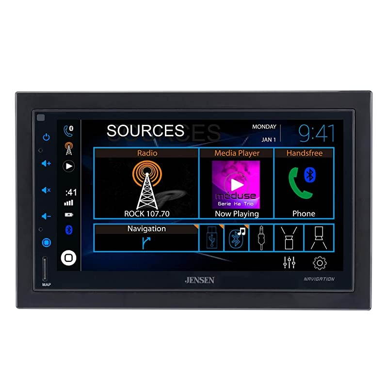 Otto Navi In Dash Navigation System DVD GPS Navigation Multimedia Radio and Dash Kit for Hyundai Sonata 2018 and up