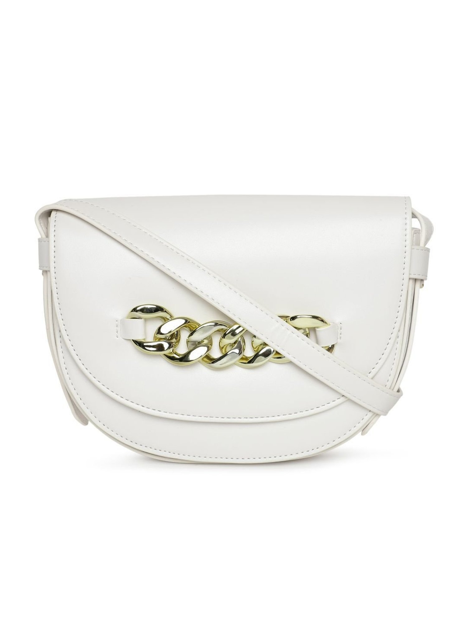 Beverly Hills Polo Club White Medium Cross Body Bag