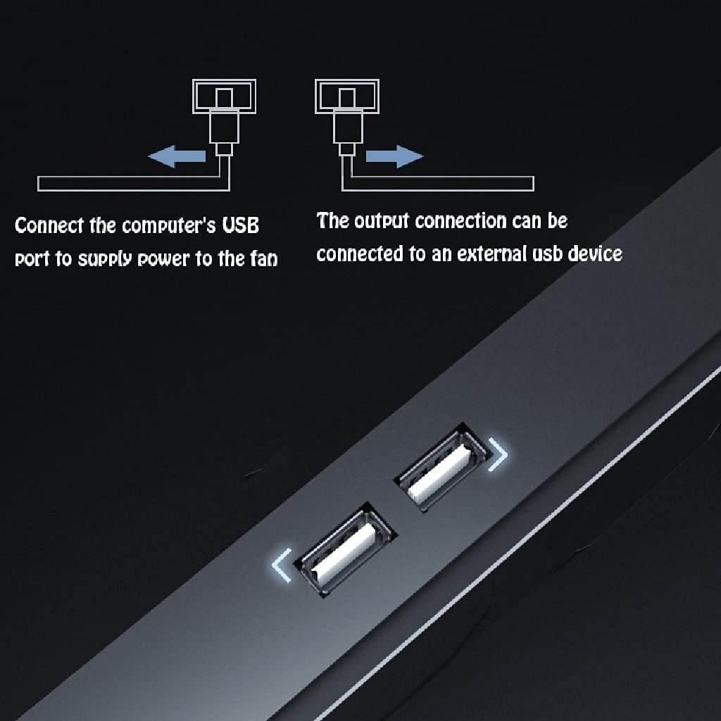 Computer Cooler USB Cooling Fan Laptop Notebook Cinema Cooler USB External Heat Sink Computer Bracket High Speed Mute Cool Pad (Color : NO.3)