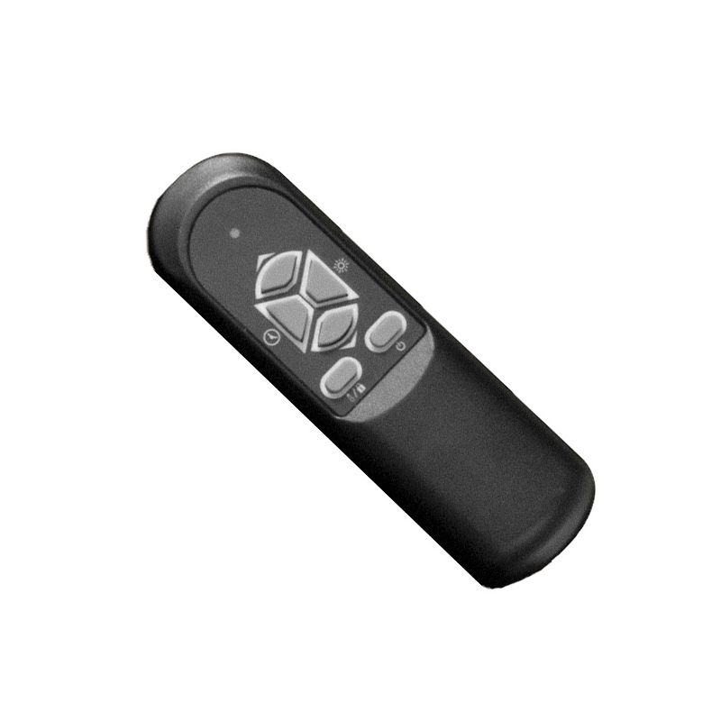 Lifesmart HT1217 6 Element 5200 BTU Large Room Infrared Quartz Cabinet Space Heater Unit with Remote