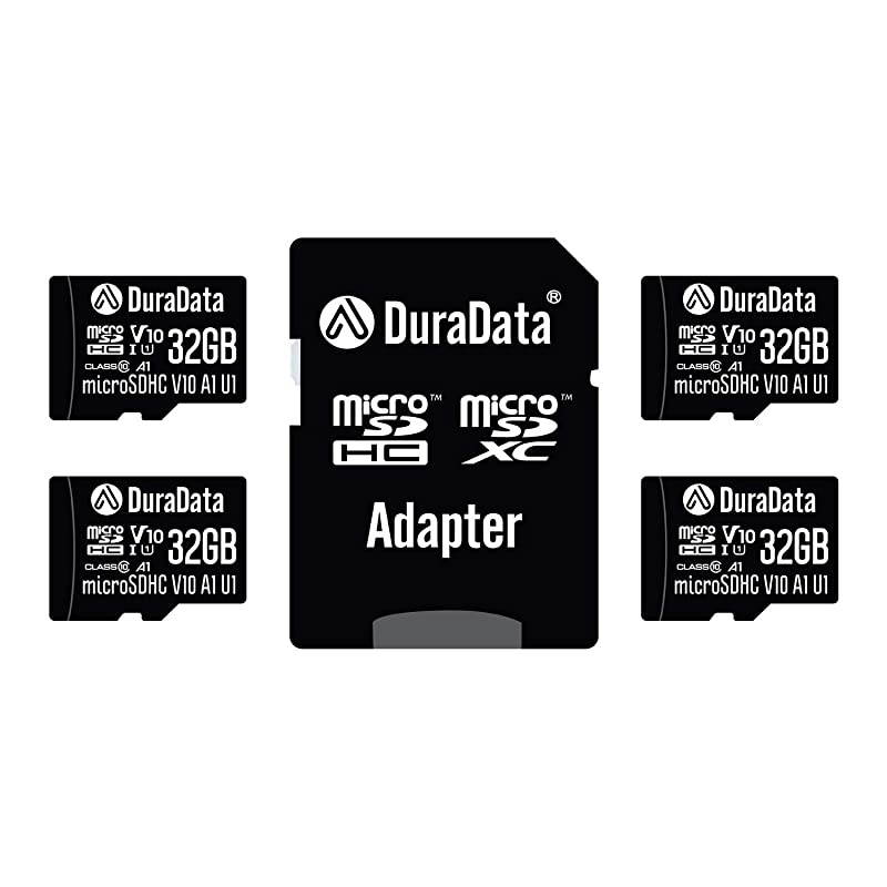 TF Card 32GB Micro SD Card 4 Pack Plus Adapter High Speed 32 GB Class 10 MicroSDHC Micro SDHC Mini SD Memory Card for Nintendo Android Phone Samsung LG Moto GoPro Hero Drone Roku Cameras
