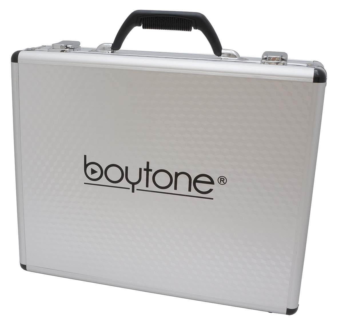 Boytone BT-44VP Dual Digital Channel Wireless Microphone plus Headset Mic Set System - VHF Fixed Frequency Wireless Mic