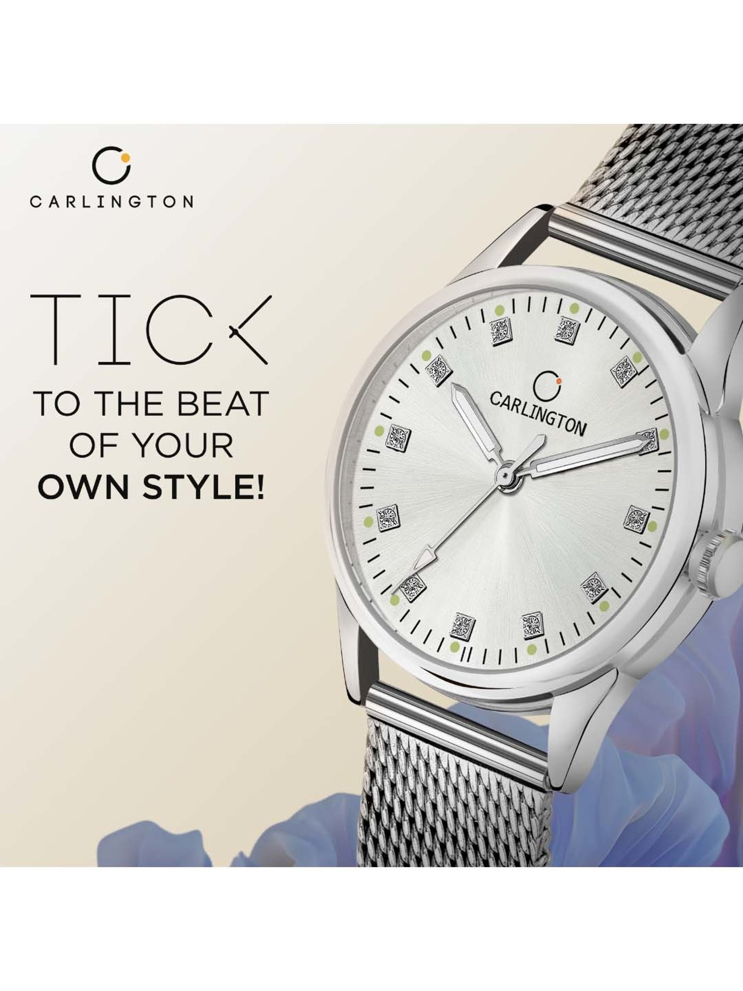 CARLINGTON CT 2003 Analog Watch for Women