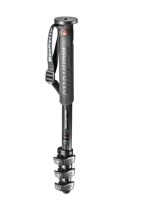 Manfrotto Xpro Monopod Plus Carbon Fiber 4 Section