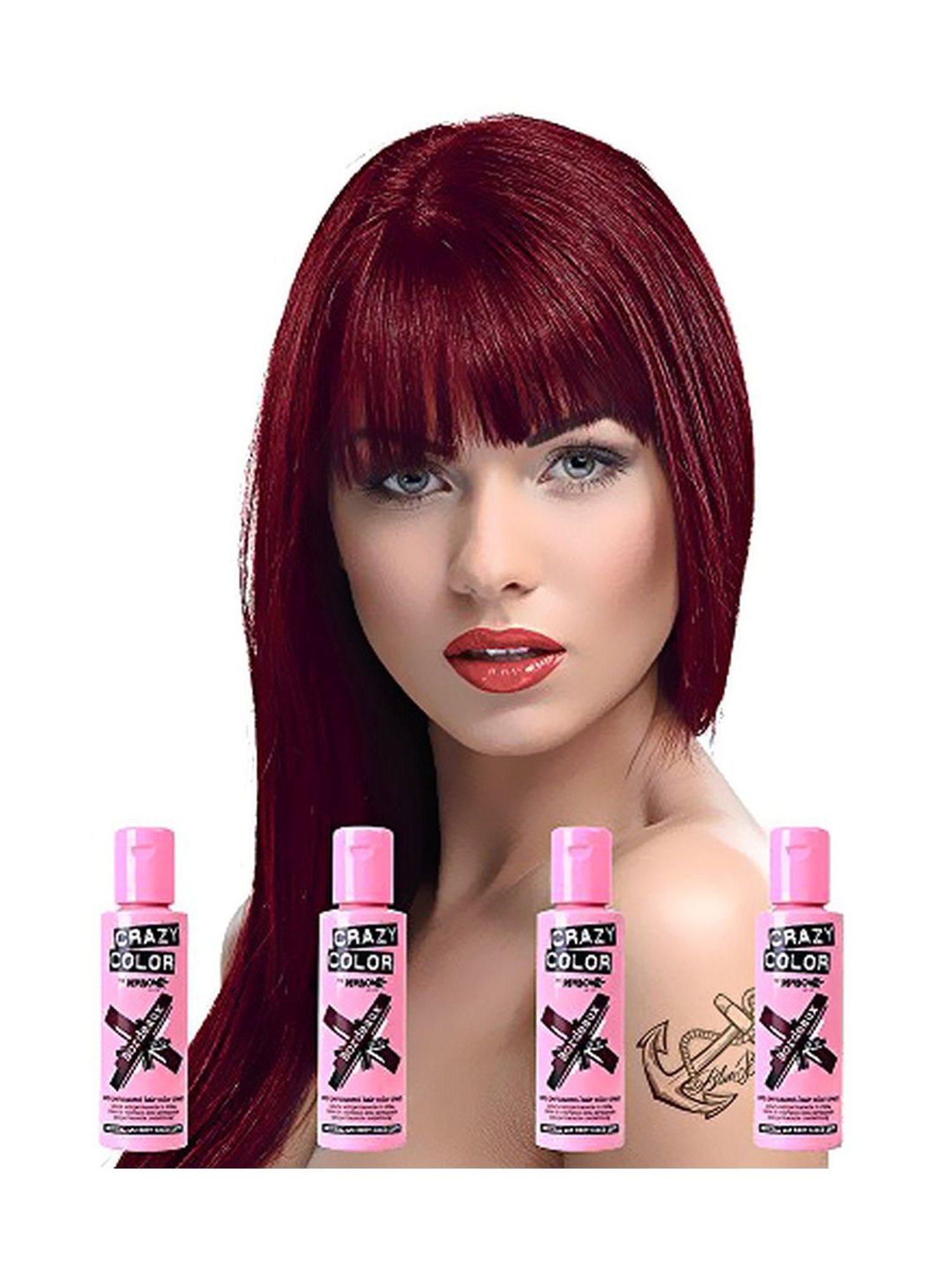 Crazy Color Bordeaux-51 - 100 ml