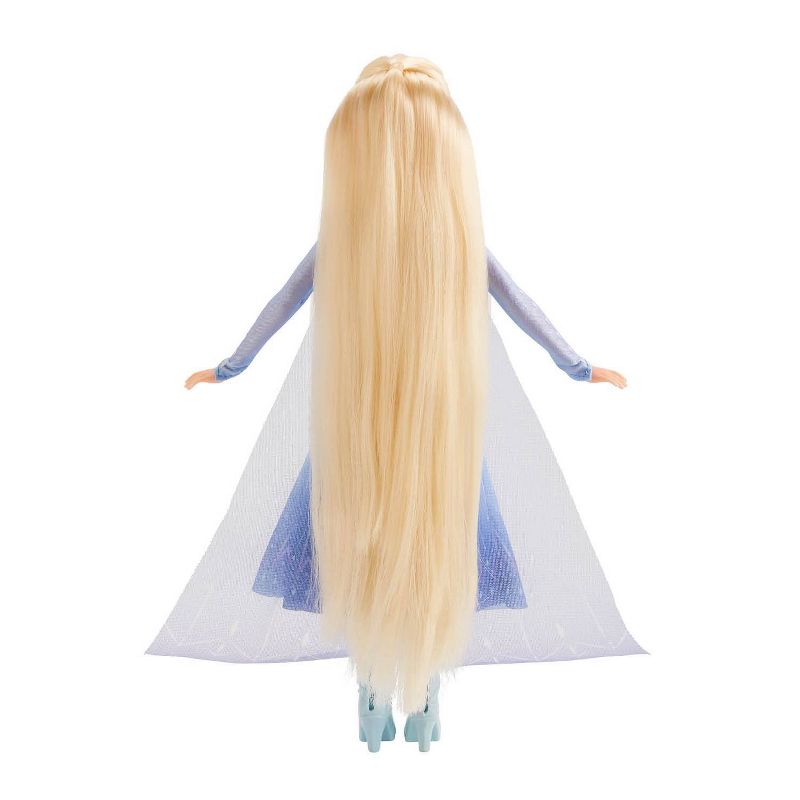 Disney Frozen 2 Sister Styles Elsa Fashion Doll With Extra-Long Hair, Braiding Tool and Hair Clips