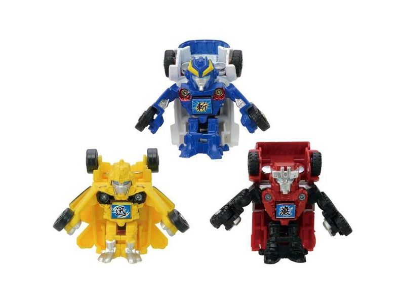 G24 Samuari Team Set of 3 | Transformers Go! Action figures