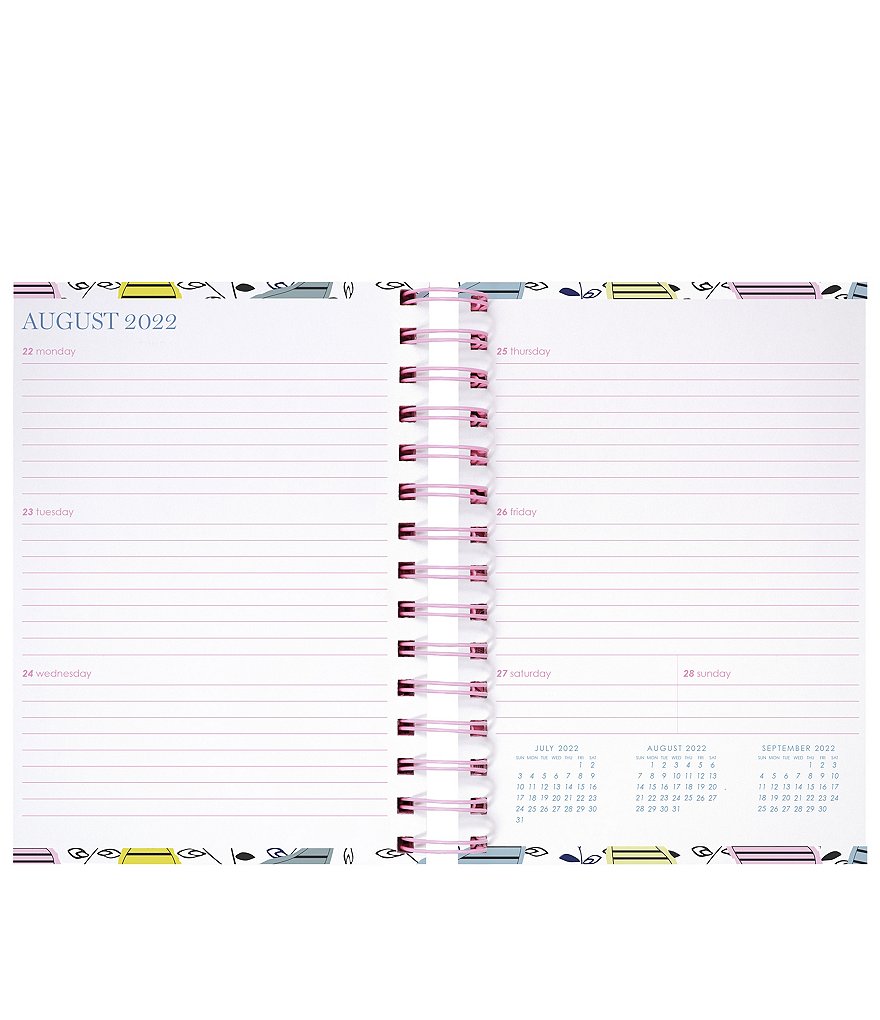 Lilly Pulitzer Cabana Cocktail 17 Month Large Agenda