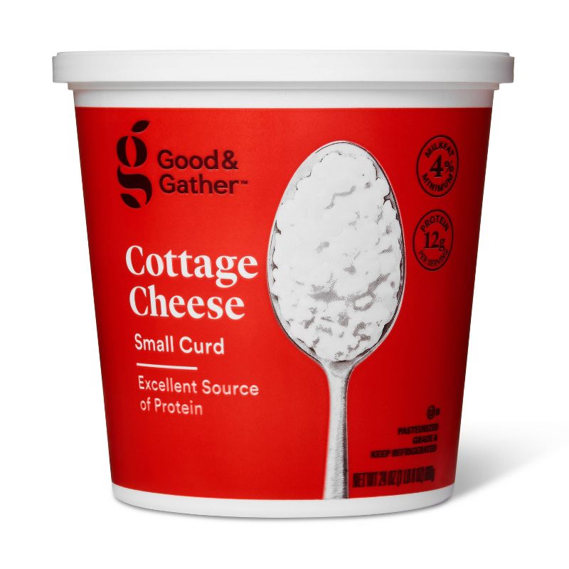 Knudsen Strawberry Cottage Cheese Doubles - 4.7oz