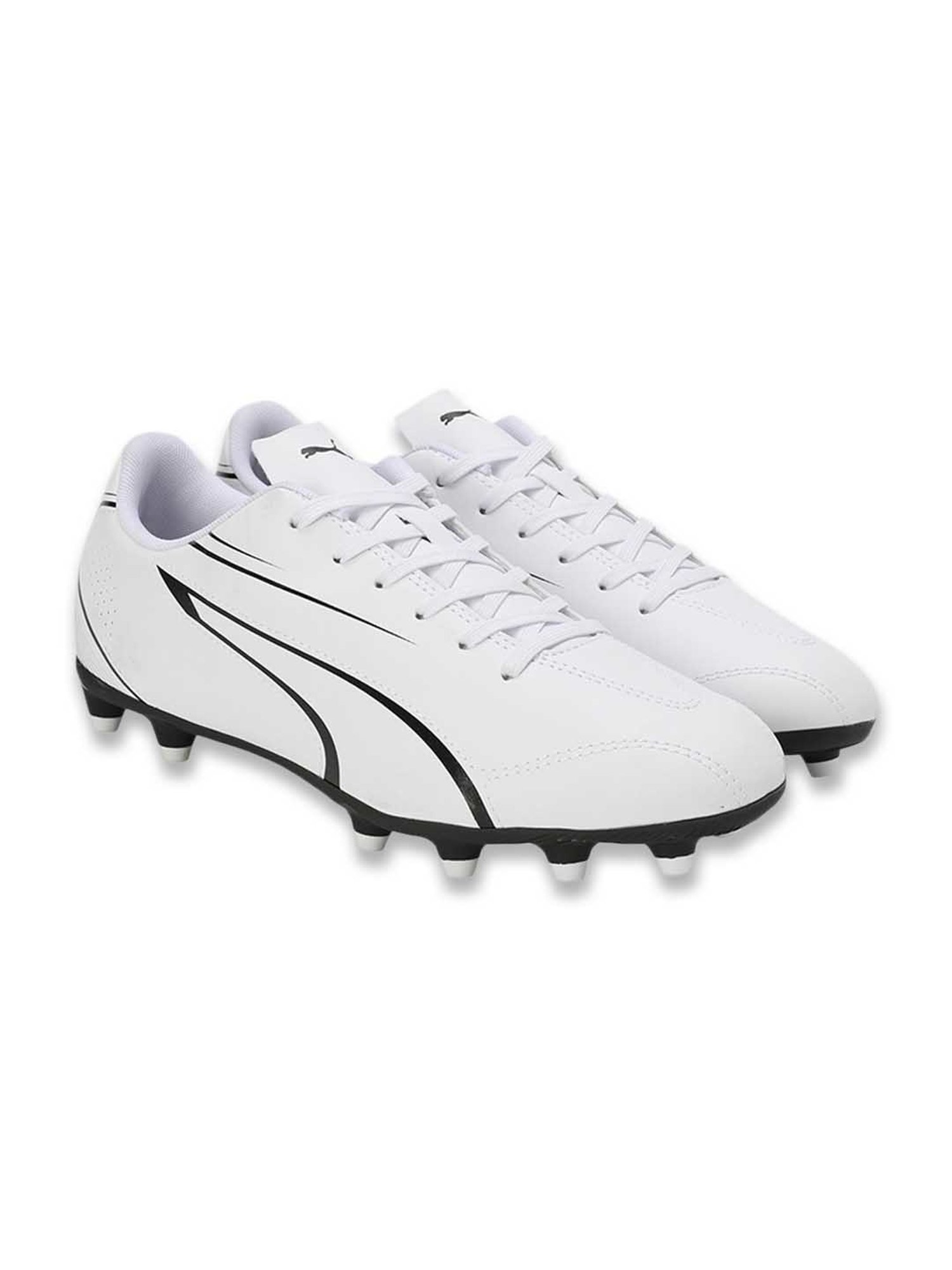 Puma Men's VITORIA FG/AG White Football Shoes