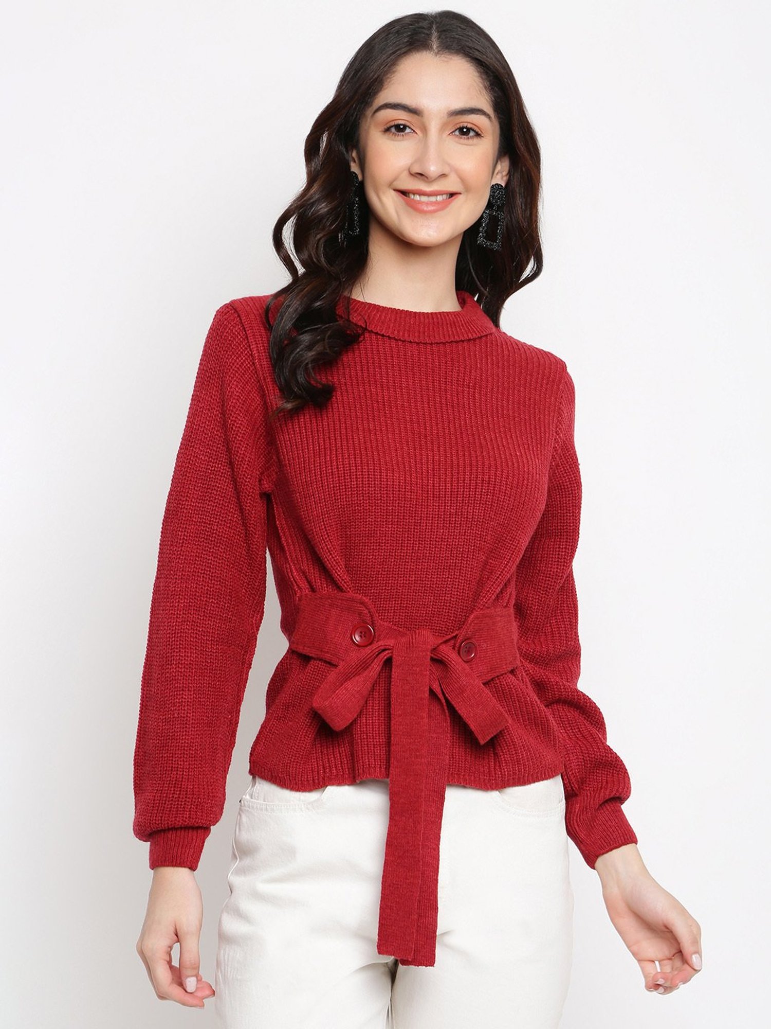 Latin Quarters Red Sweater