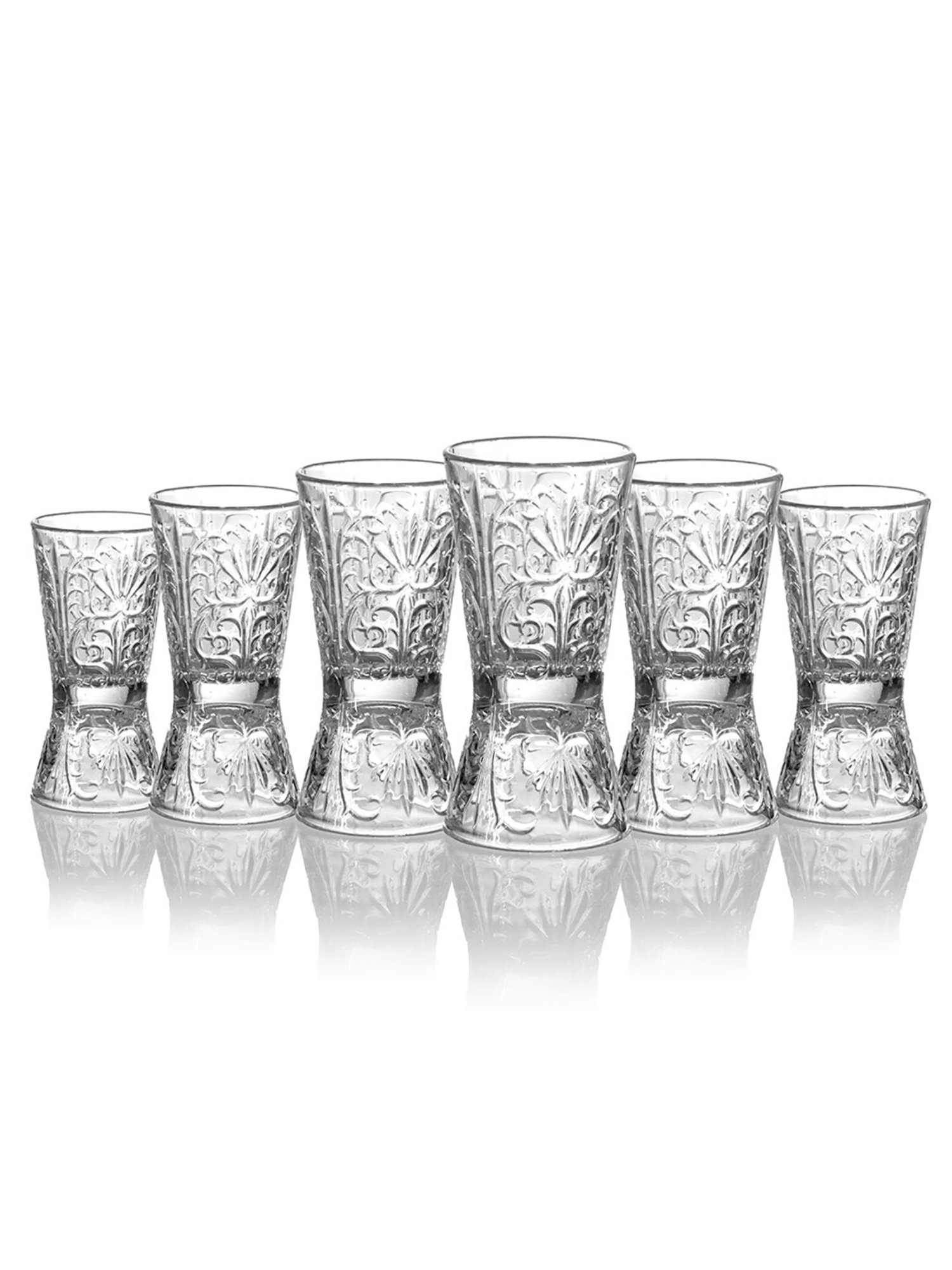 Mikasa Julie Transparent Glass Flute Glass (0.266 L) - Set of 4