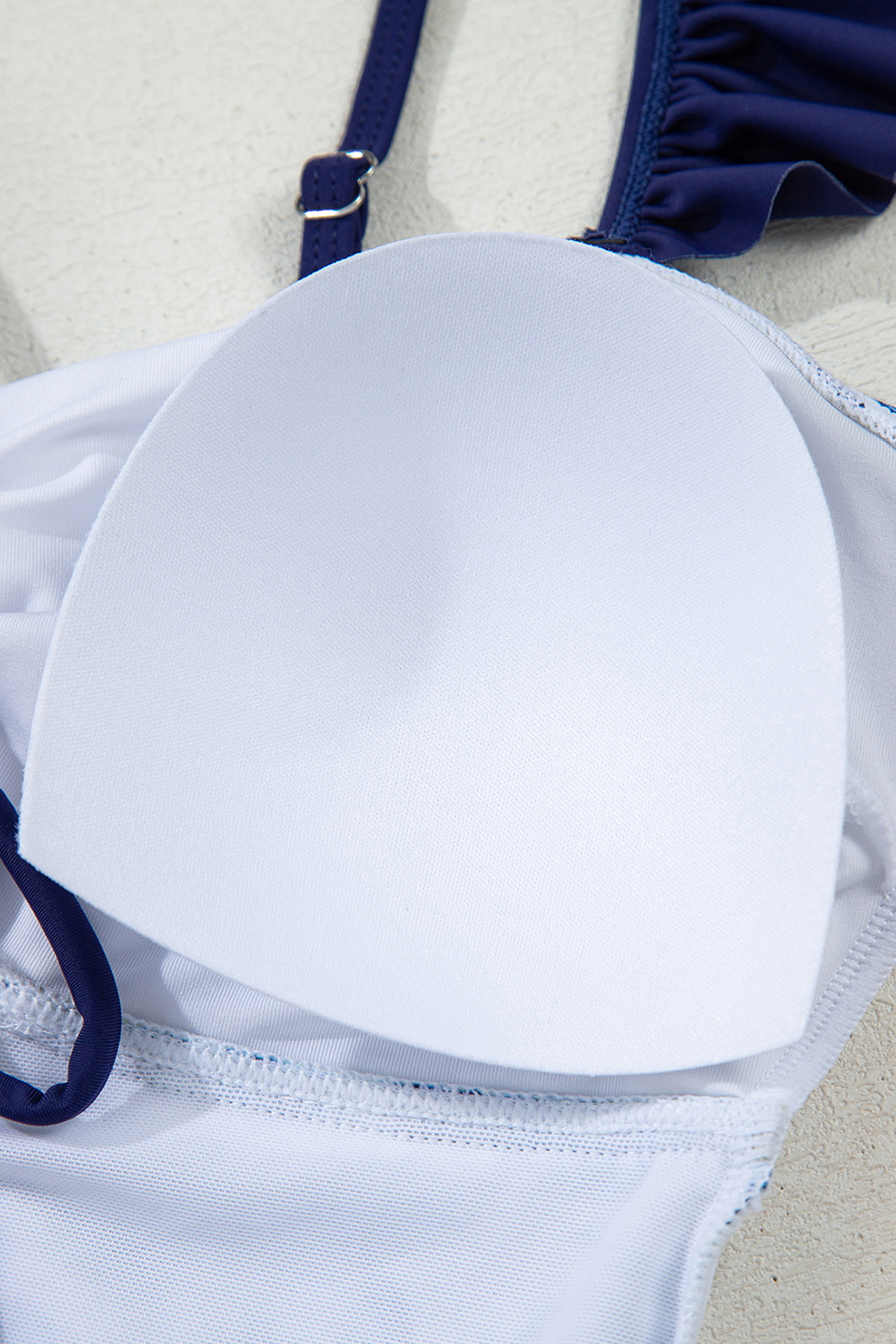 Black Plant Print Zip Front Half Sleeve One Piece Swimsuit