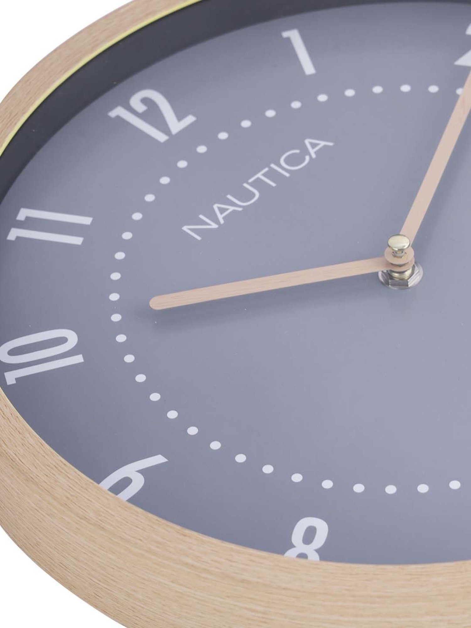 Braun Black Classic Large Analog Wall Clock With Silent Sweep Movement