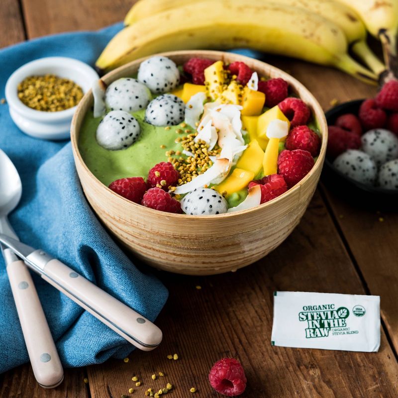 Organic Stevia In The Raw Zero Calorie Sweetener Packets - 1.12oz/40pk