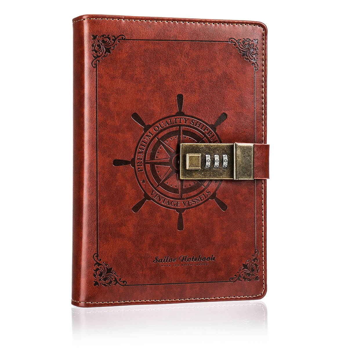 SKILCRAFT&reg; Steno Notebooks, 6" x 9", Legal/Wide Ruled, 160 Pages (80 Sheets), 100% Recycled, Green, Pack Of 6 (AbilityOne 7530-01-611-6427)