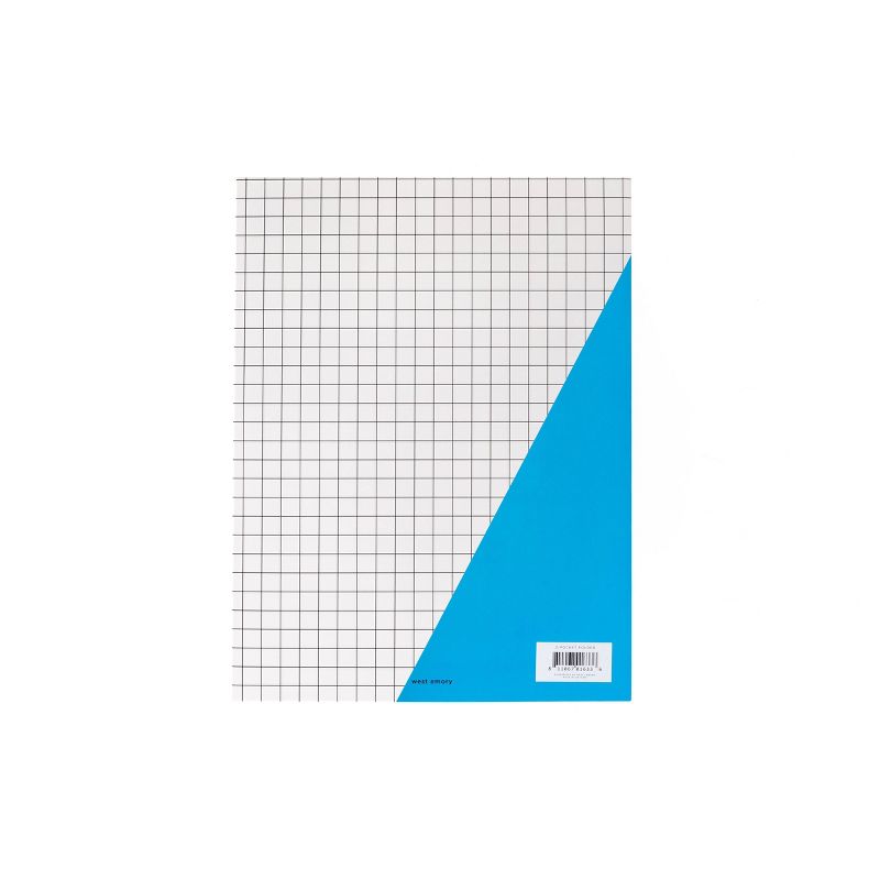 Paper Folder 2 Pockets Gray Grid - West Emory