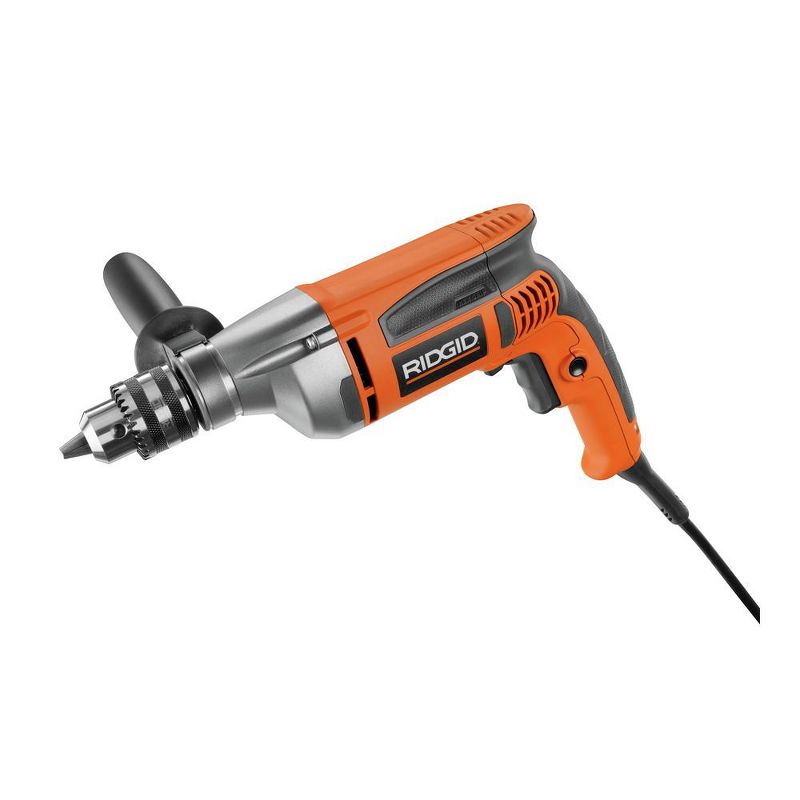 Ridgid ZRR7111 8 Amp 0 - 850 RPM Variable Speed Reversible Heavy-Duty 1/2 in. Corded Drill