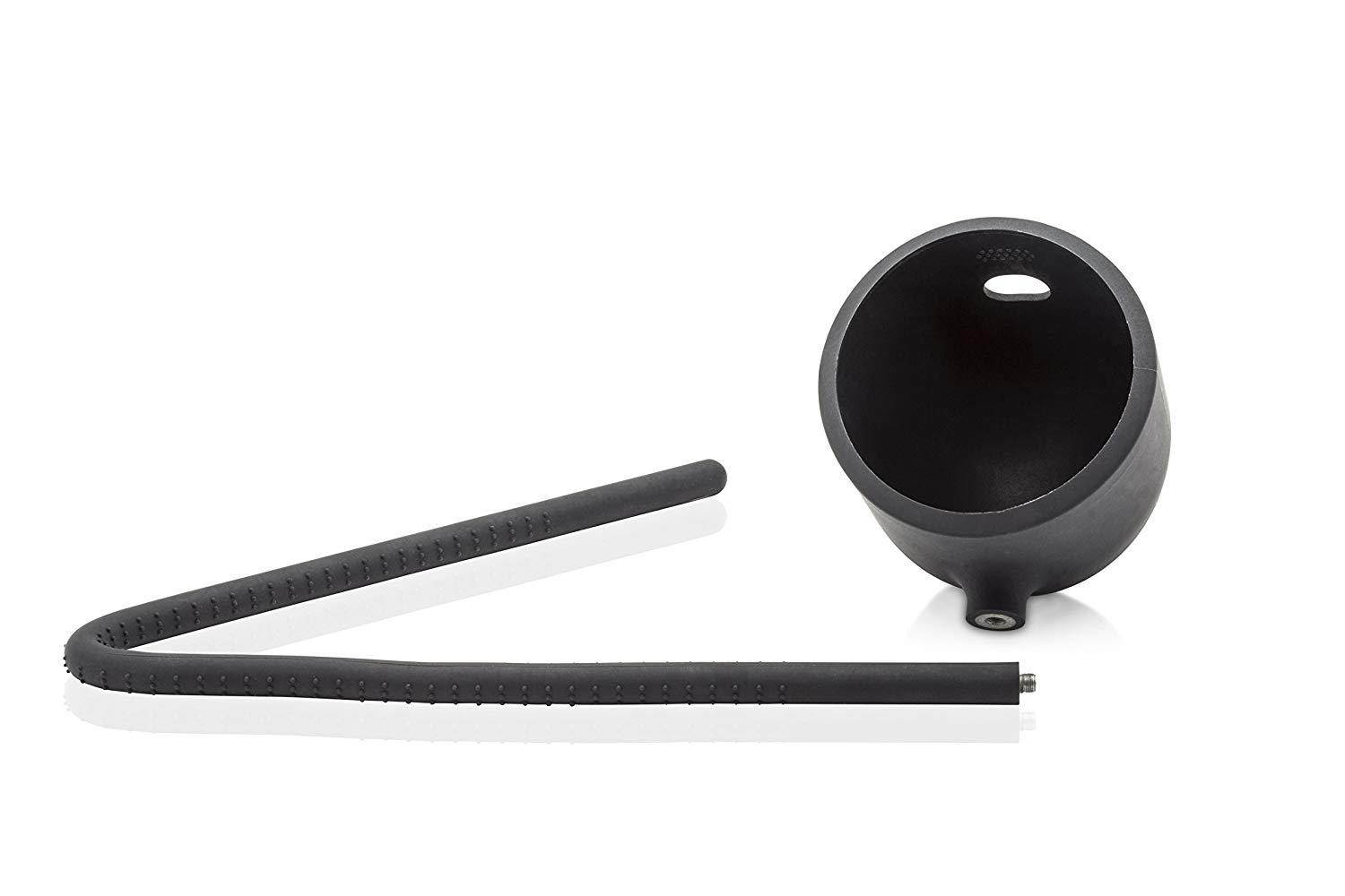 Wasserstein Versatile Twist Mount for Nest Cam Outdoor, Flexible Gooseneck-Like Mount for Nest Outdoor Camera - Attach Your Nest Cam Outdoor Wherever You Like Without Tools or Wall Damage (Black)