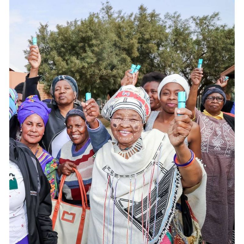 Kuros! By Mace Personal Alarm Keychain - Light Blue