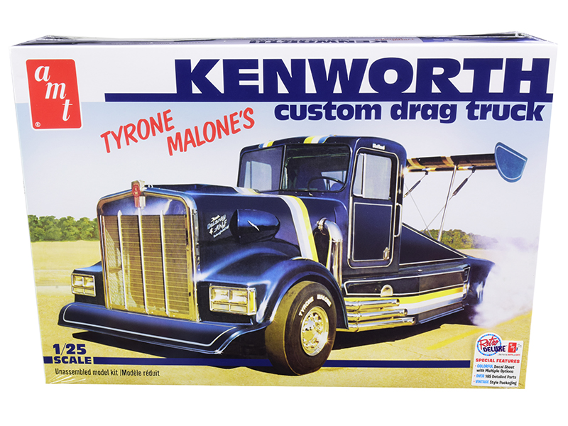 Kenworth W900 Truck Tractor Black 1/32 Diecast Model by New Ray
