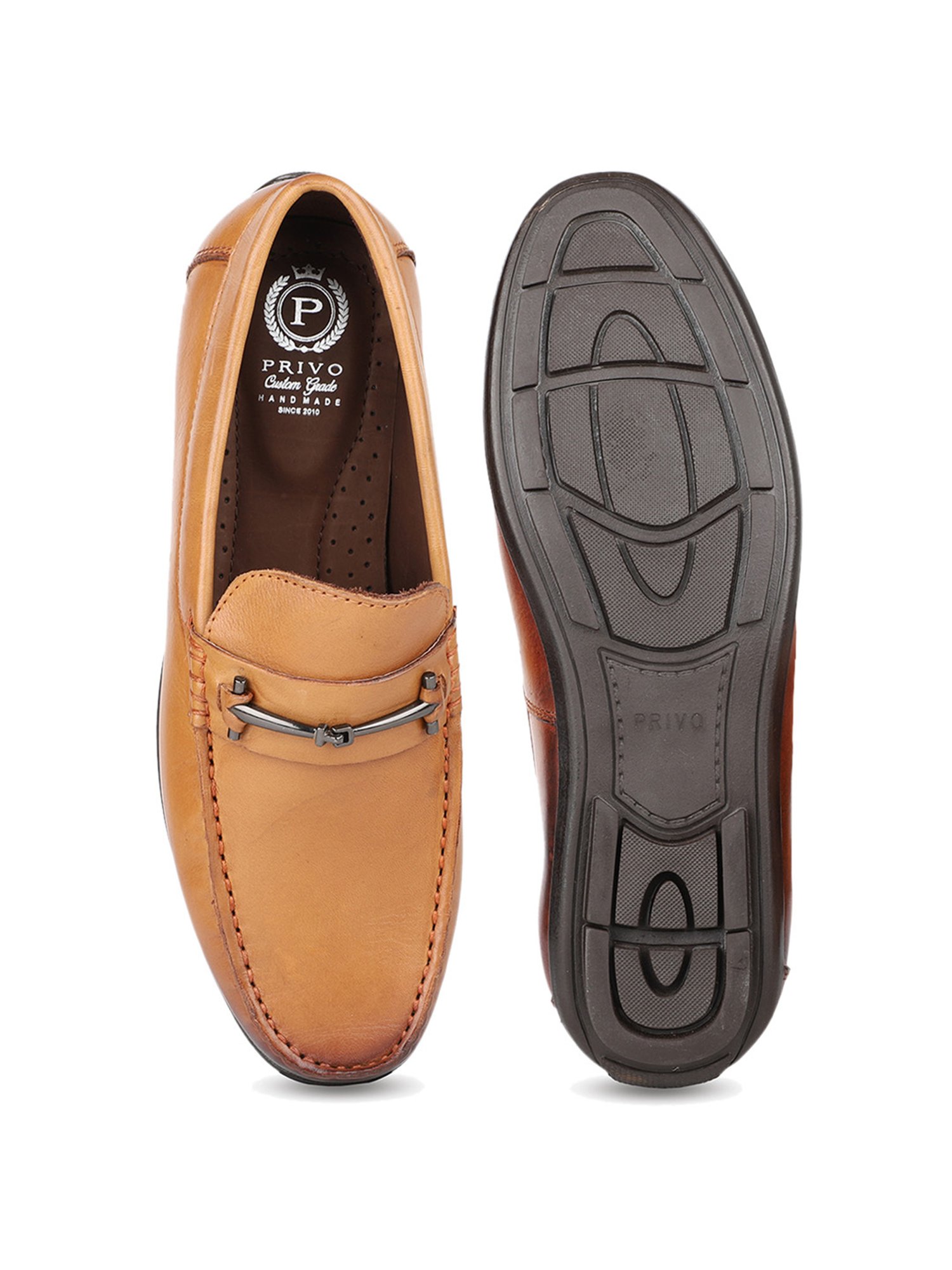 Privo by Inc.5 Men's Tan Formal Loafers