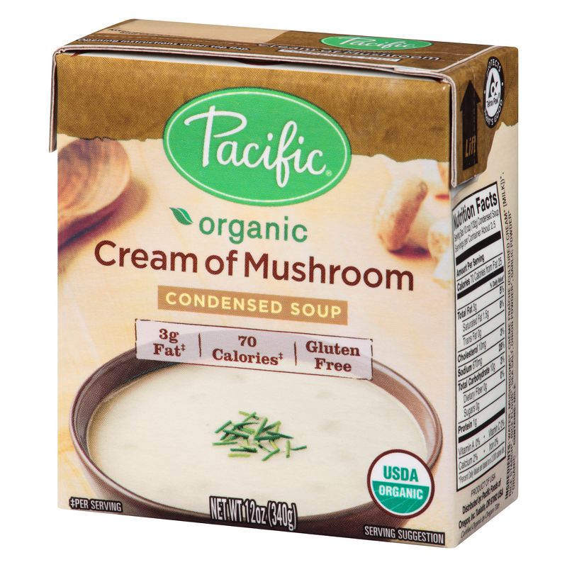 Pacific Foods Organic Cream of Mushroom Condensed Soup - 12oz