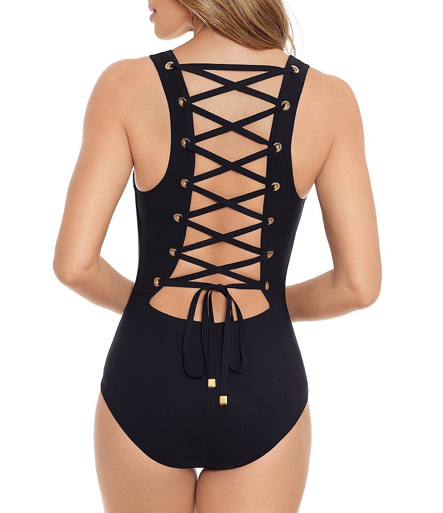 Amoressa by Miraclesuit Solar Mercury Underwire One Piece Swimsuit