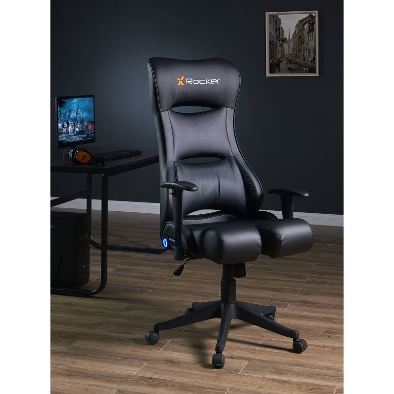 3pc Pcxr3 PC Gaming Chair Black - X Rocker