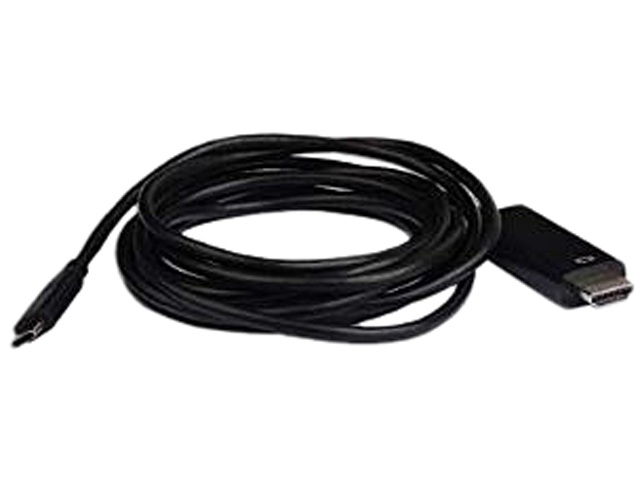 XtremPro 61063 3.1 USB Type-C To HDMI Cable w/ 6.6ft, 2M Cable, Support 4K 2K@30Hz for MacBook Pro, Chromebook - Black