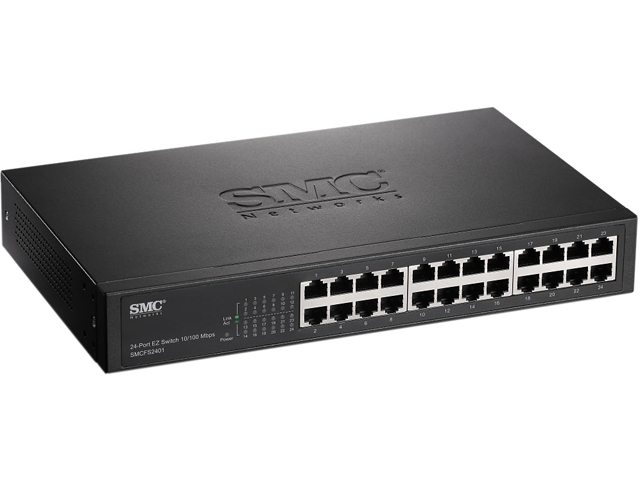 SMC SMCFS2401 NA 24 Port Switch