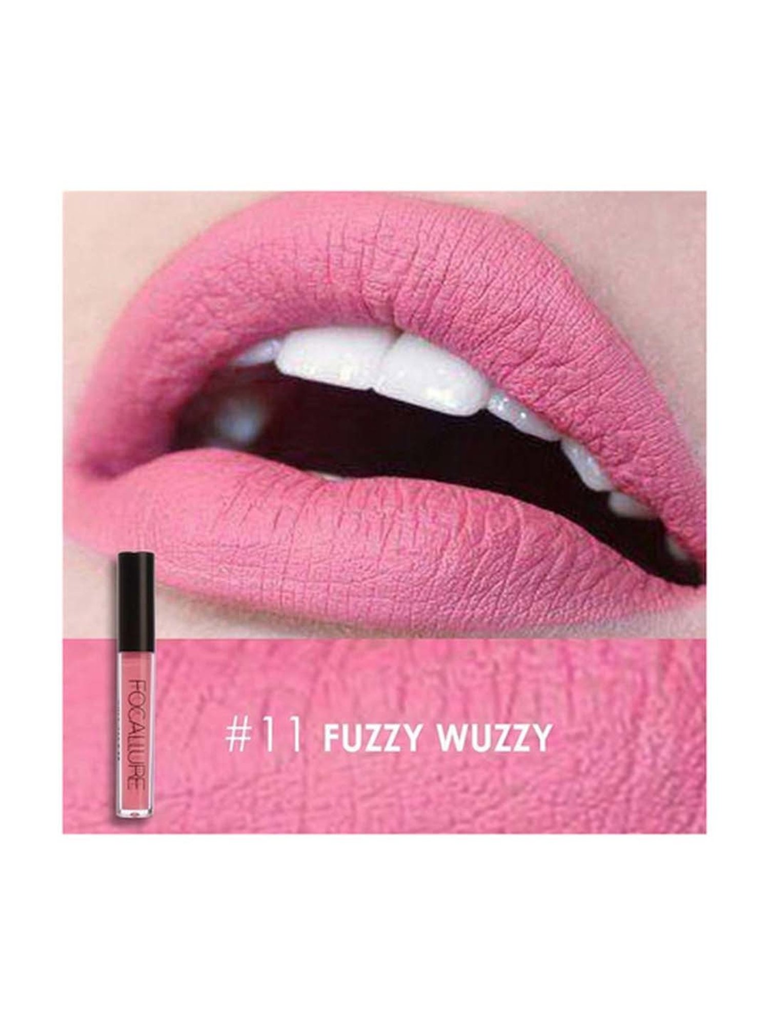 FOCALLURE Matte Liquid Lipstick Fuzzy Wuzzy - 6 gm