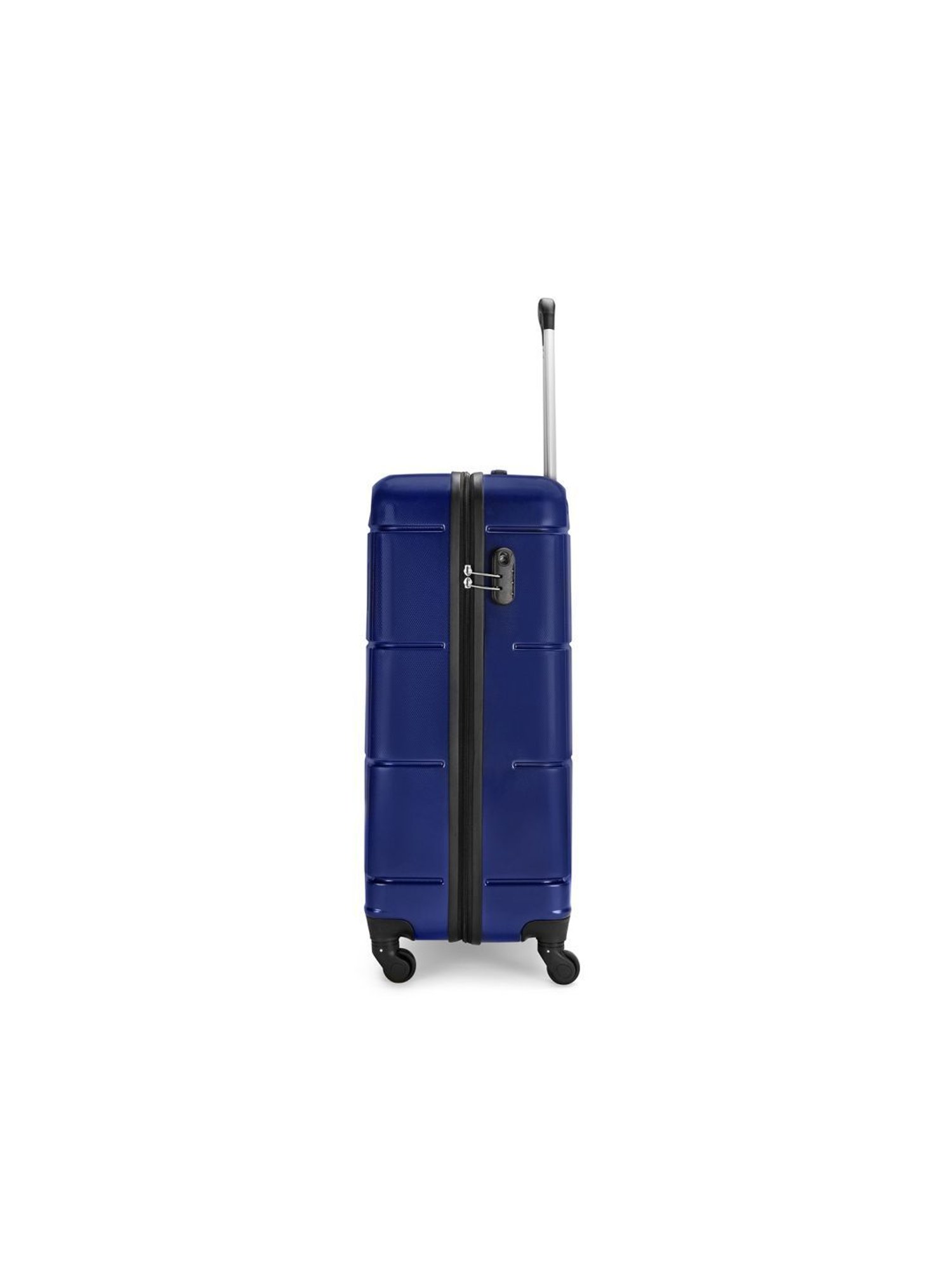 Aristocrat Sleek Dark Blue Textured Hard Cabin Trolley Bag - 23 cm