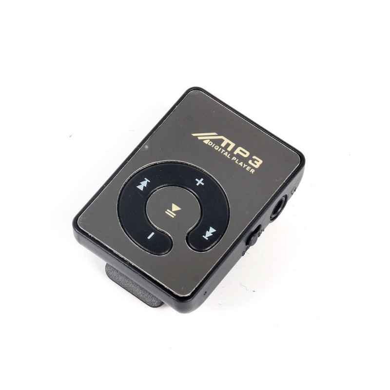 Mini Mirror Clip USB Digital Mp3 Music Player Card(package without )