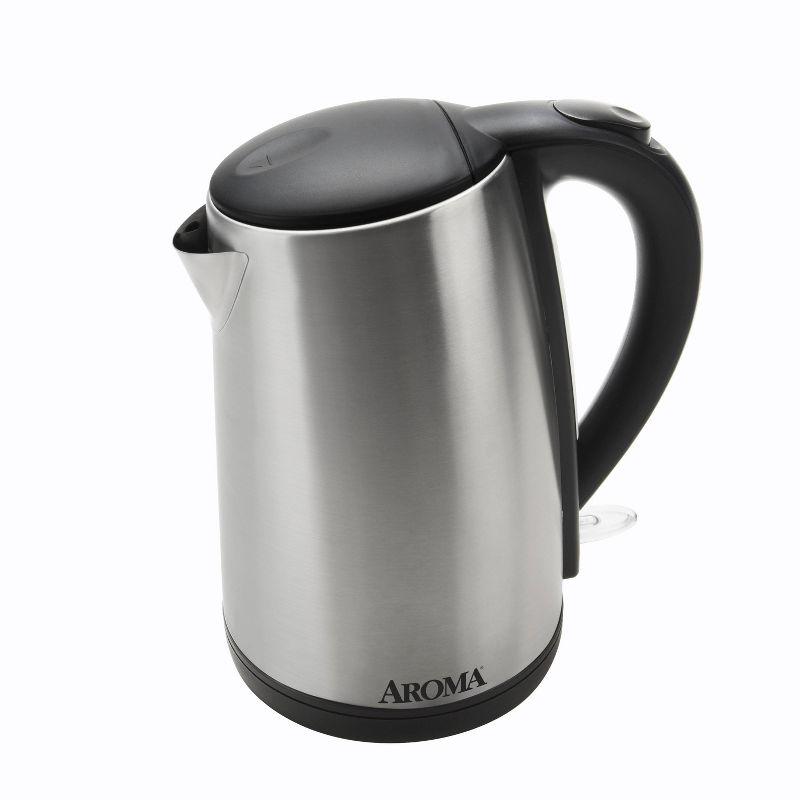 Aroma 1.7L Electric Kettle - Stainless Steel