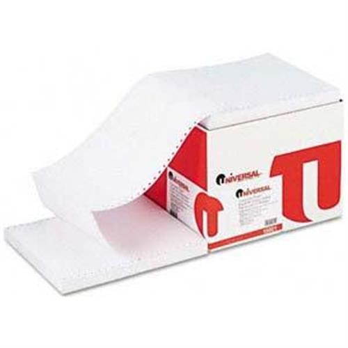 UNIVERSAL Computer Paper 18lb 9-1/2 x 11 Letter Trim Perforations White 2700
