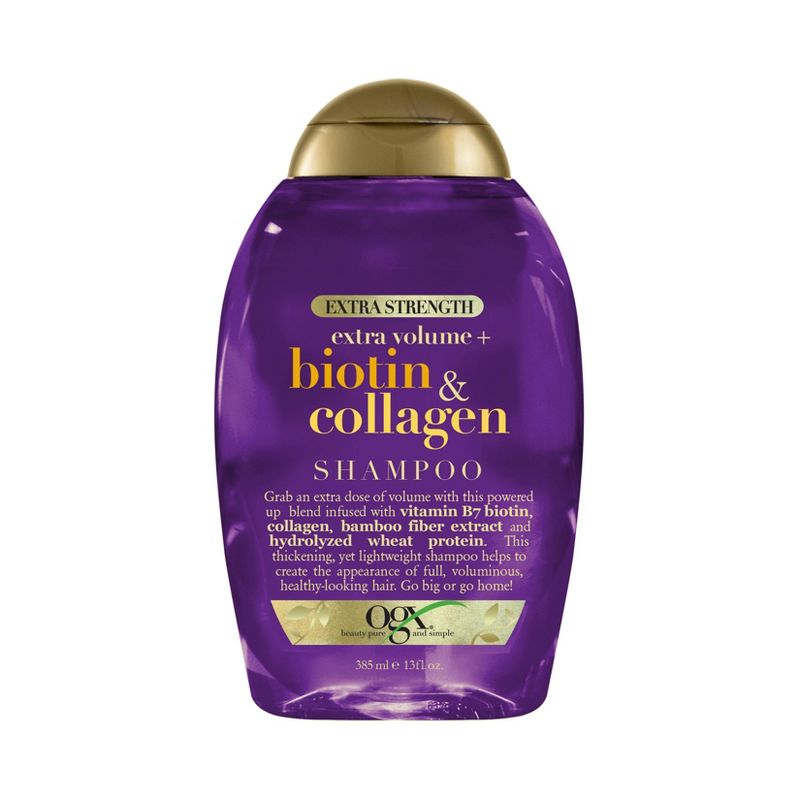 OGX Biotin & Collagen Extra Strength Shampoo - 13 fl oz