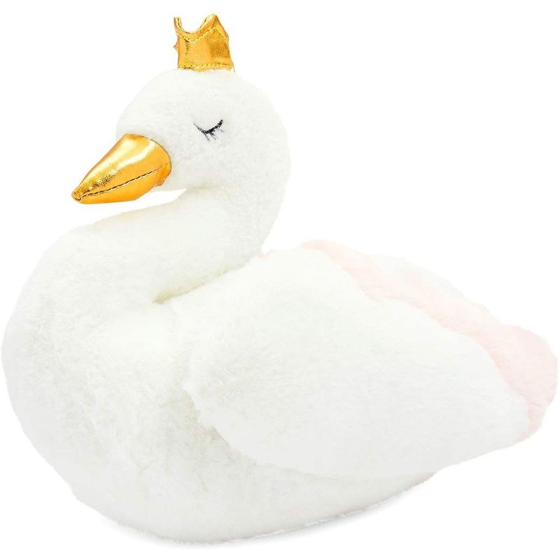 Blue Panda Swan Princess Plush Toy, Stuffed Animal (10 Inches)