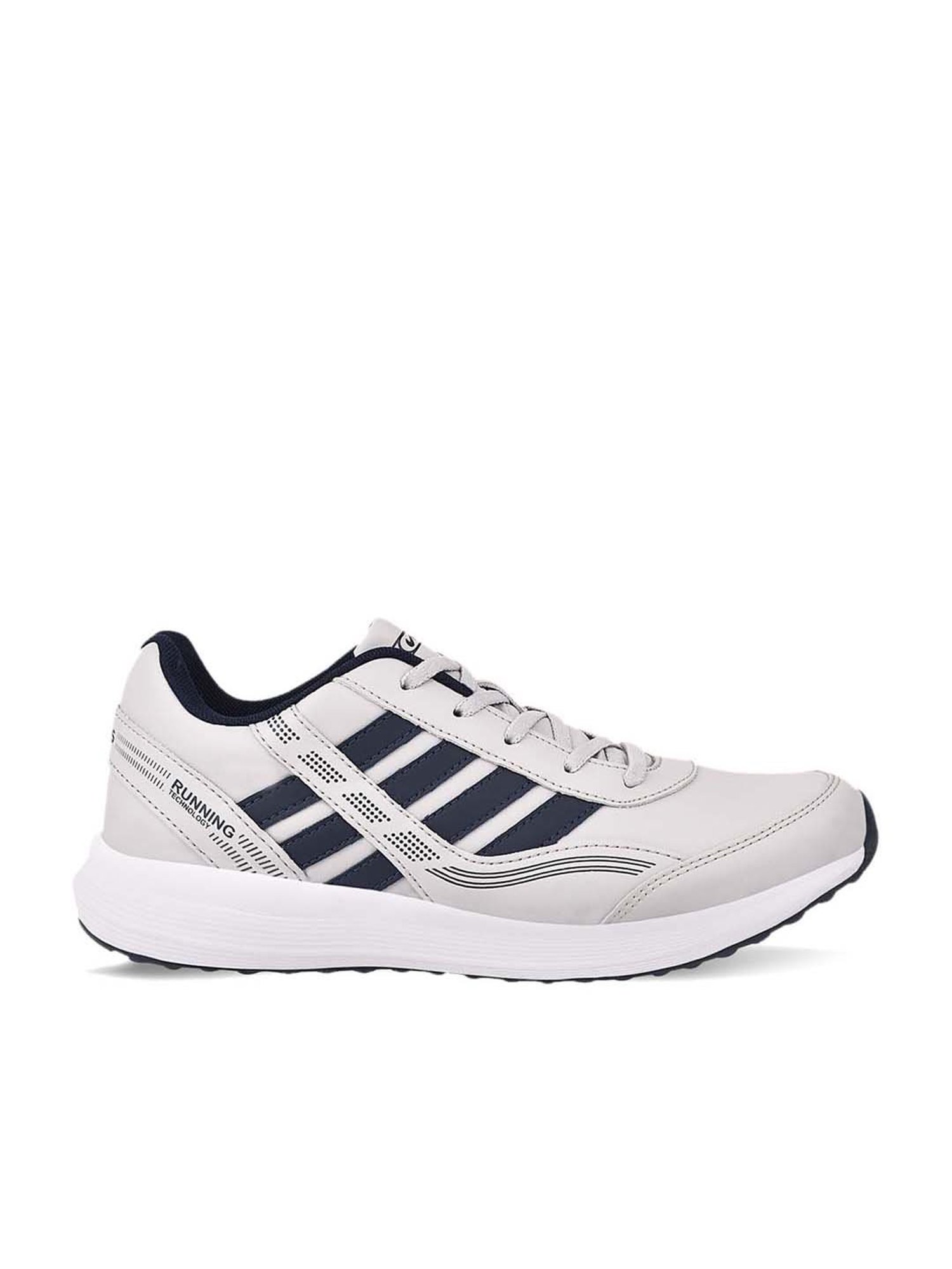 Campus Kids Regular Grey Running Shoes