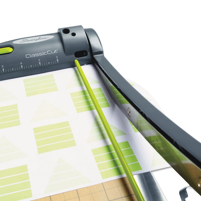 Swingline ClassicCut 15-Sheet Laser Trimmer Metal/Wood Composite Base 12 x 15 9715