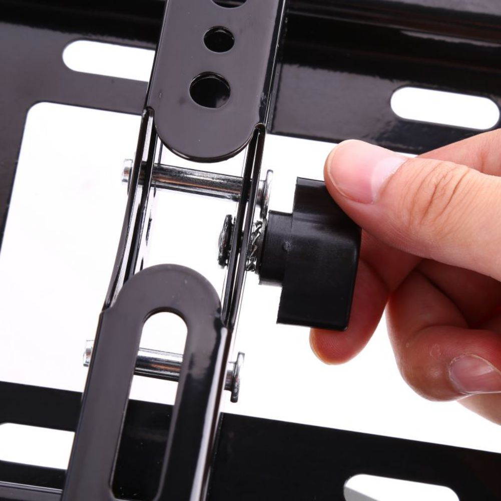 Brightup TV Wall Mount Bracket Tilt TV Mount Low Profile for Most 26-55 inch LED OLED LCD HD TVs Plasma Flat Curved Screens VESA Pattern up to 400X400 mm 110 LBS Loading Fits 8" 12" 16" Wood Studs