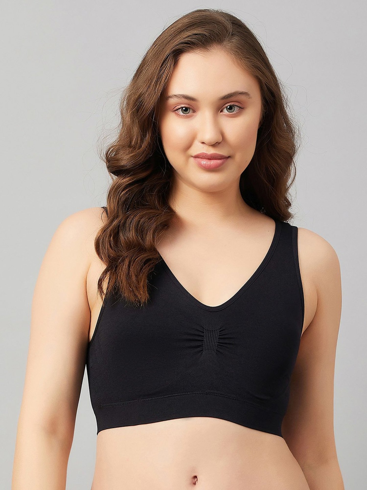 C9 Airwear Black Full Coverage Everyday Bra With Removable Pads