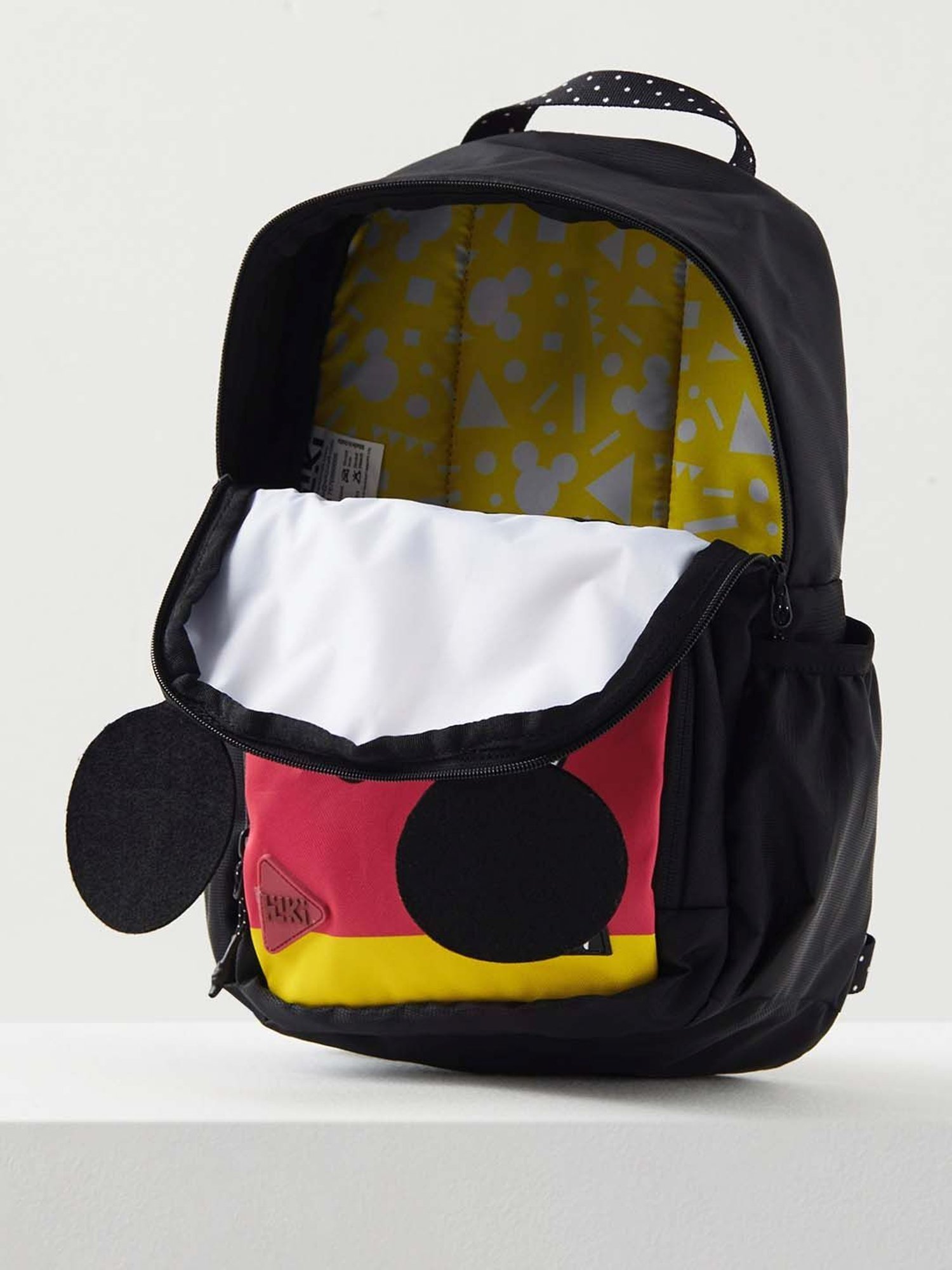 Wiki Back to School Champ 1 Black Polyester Printed Backpack - 11 Ltrs